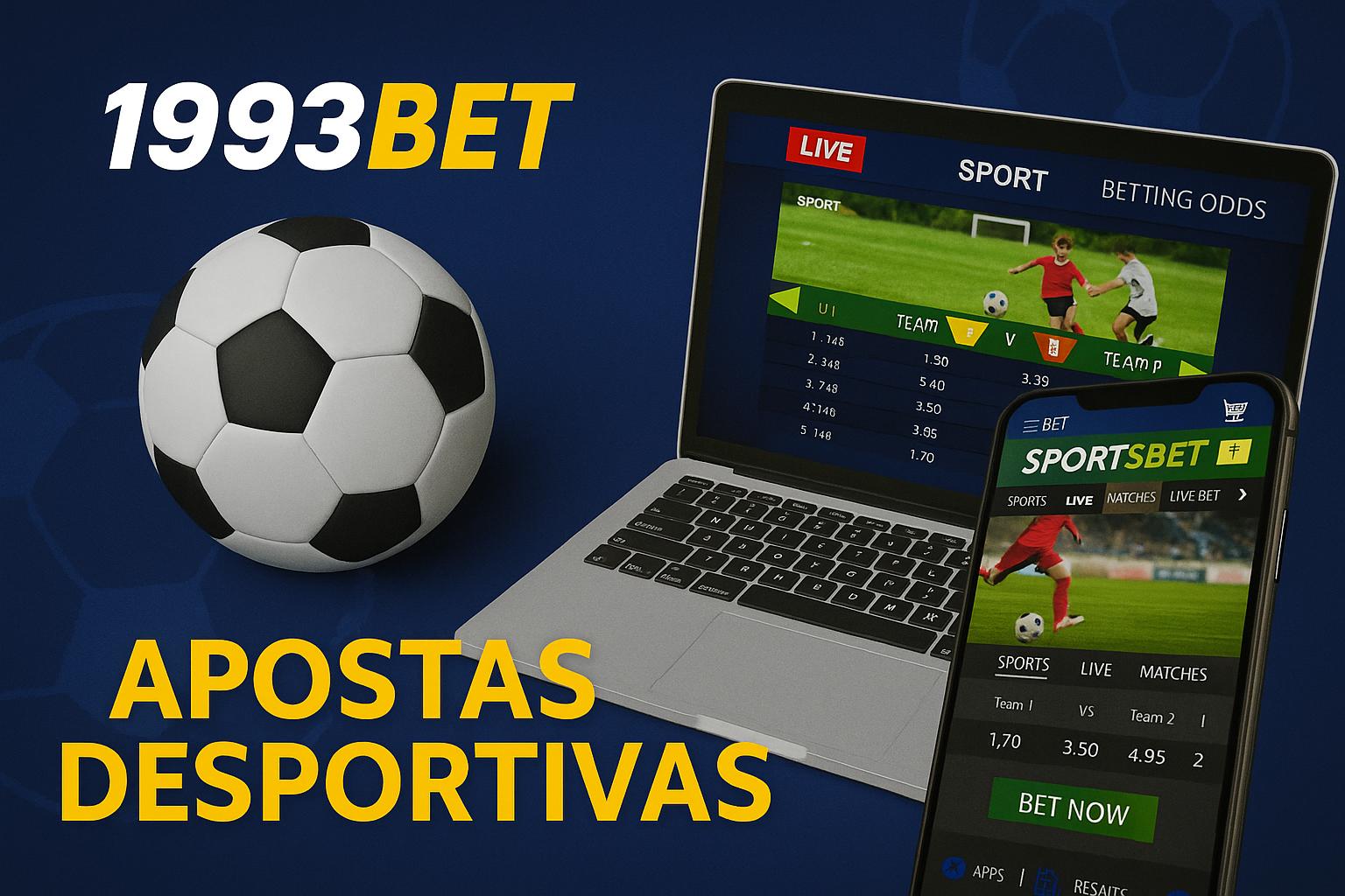 Apostas esportivas no cassino online 1993BET