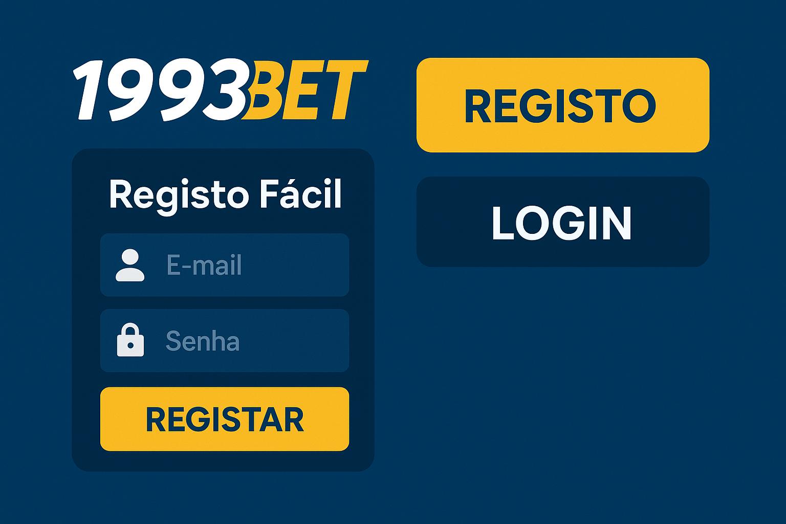 Não Perca tempo, o rRgistro na site 1993BET